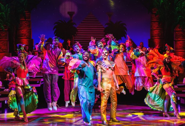 Joseph and the Amazing Technicolor Dreamcoat - full company (2) - credit Darren Bell
