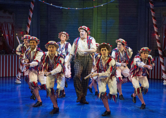 Jason Manford as Caractacus Potts in Chitty Chitty Bang Bang Photograph: Alastair Muir