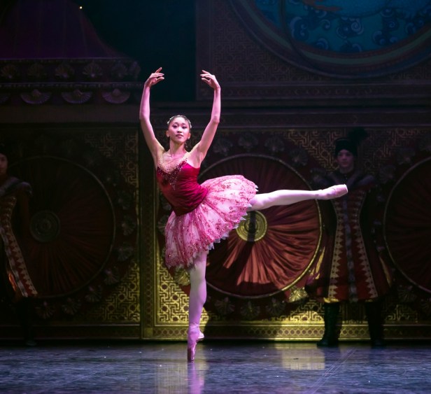 Nutcracker 3 Minju Kang as the Sugarplum Fairy in The Nutcracker. Photo Emma Kauldhar (2)