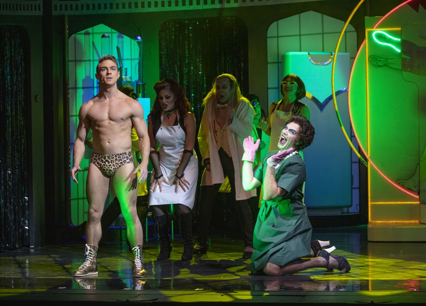 The Rocky Horror Show 6 Cast. Photo David Freeman_DR0439