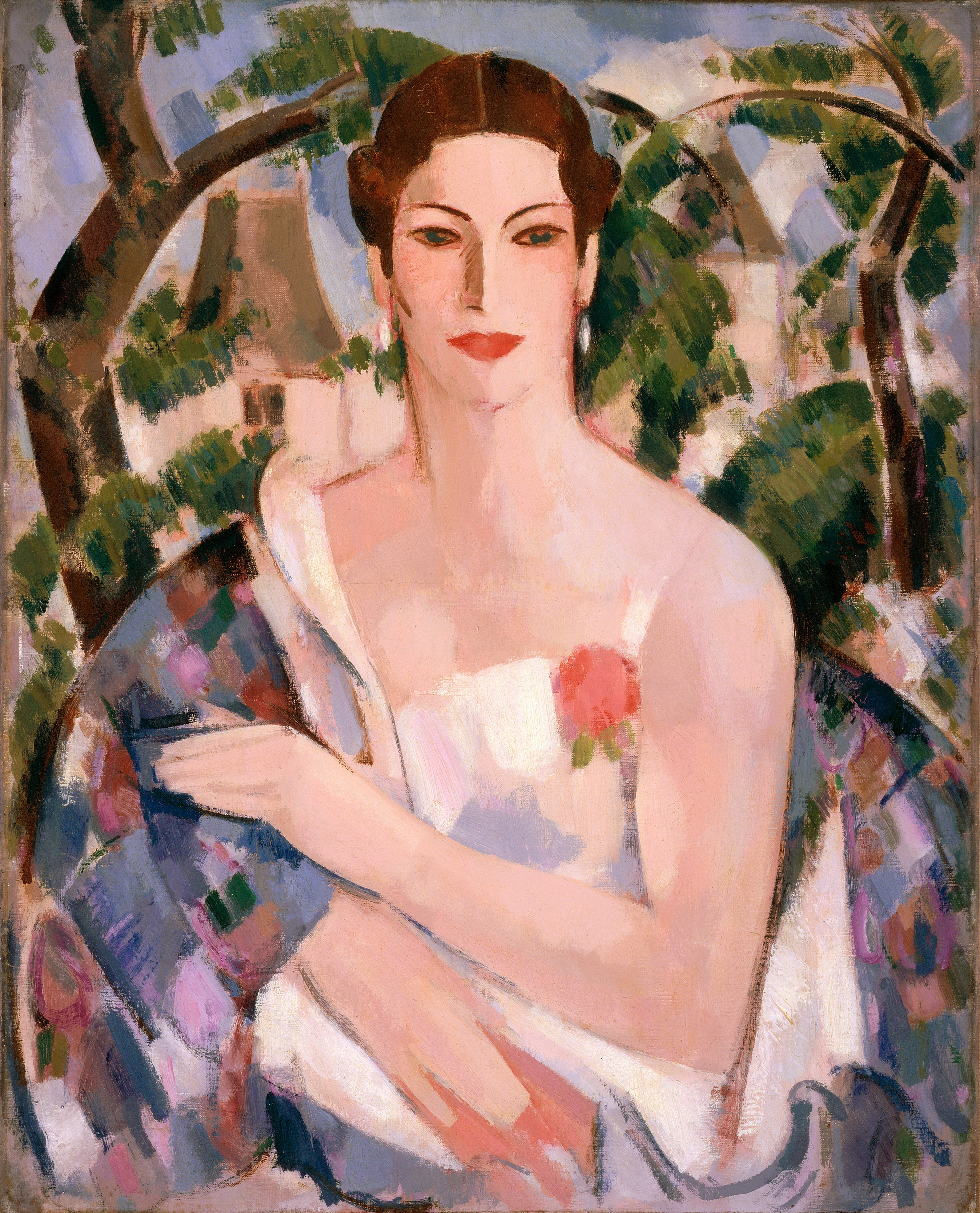J.D. Fergusson, La Châtelaine, c. 1930. Courtesy of The Fergusson Gallery, Perth &amp; Kinross Council